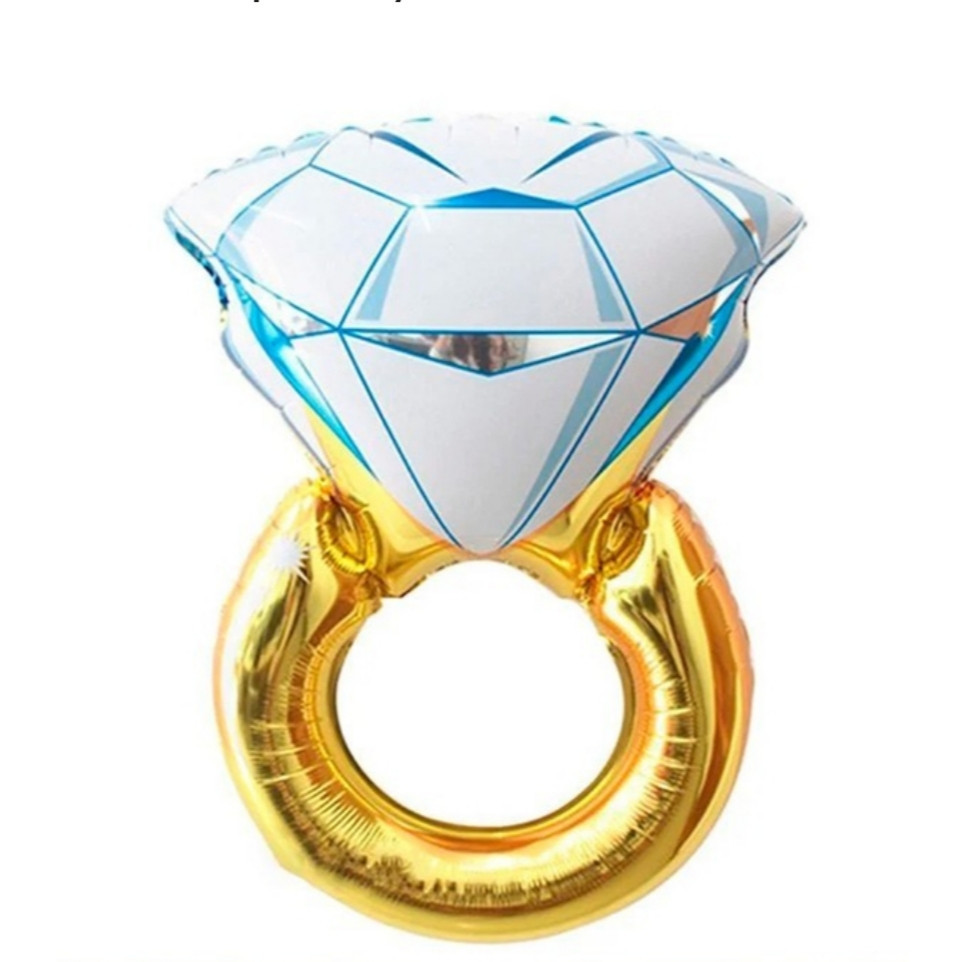 Фігура фольгована кільце 50 см Київ - фото 1