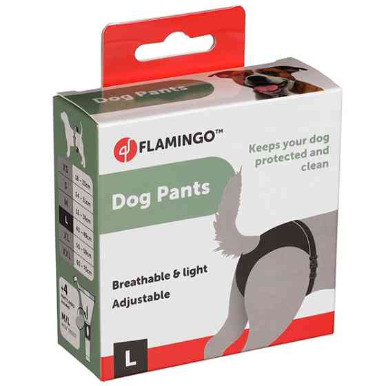Flamingo Dog Pants Sasha ФЛАМІНГО САША гігієнічні труси для собак Київ