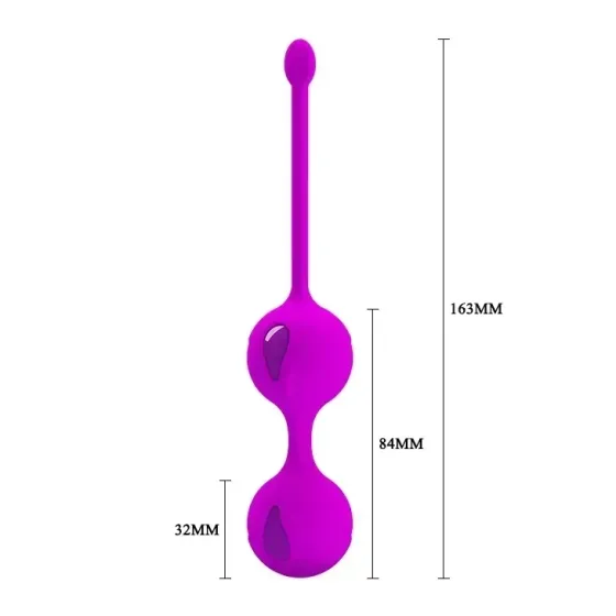 Вагінальні кульки KEGEL UP (фуксія) Sex Aura Київ