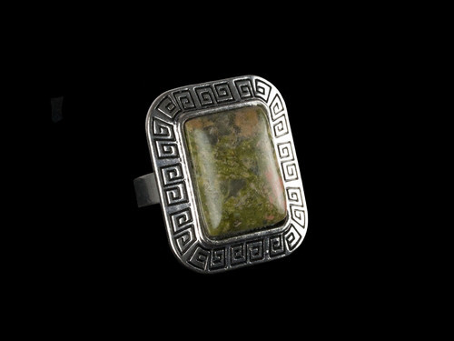 Перстень з каменем яшма Київ - фото 1