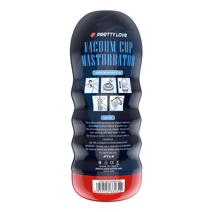 Мастурбатор - Pretty Love Vacuum Cup Masturbator Vagina Sex Aura Київ - фото 6