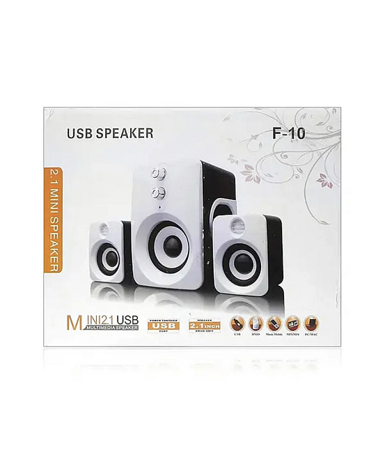 Музичні колонки для комп'ютера 2.0 FT-10 7960 (30 шт.) Одеса - фото 1