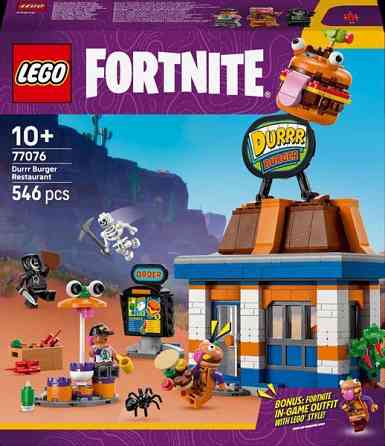 Конструктор LEGO Fortnite Durrr Burger ресторан 546 деталей (77076) Харків