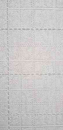 Шпалери вінілові на флізеліні AdaWall Signature1.06х10 під шкіру смуги структурні сіро-бежеві Київ