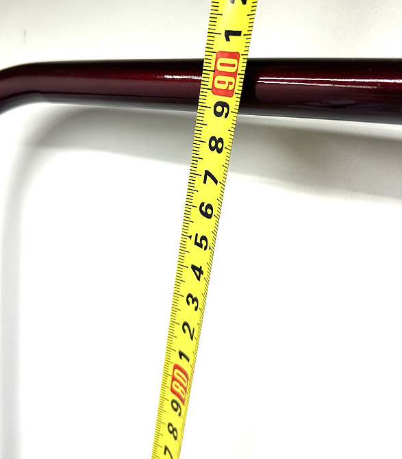 Санки класичні зі спинкою та ручкою Бордові (4535) Чернигов - изображение 4