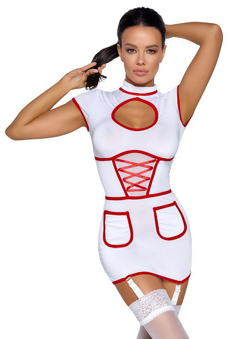 Рольовий костюм медсестри Nurse XL Sex Aura Київ - фото 7