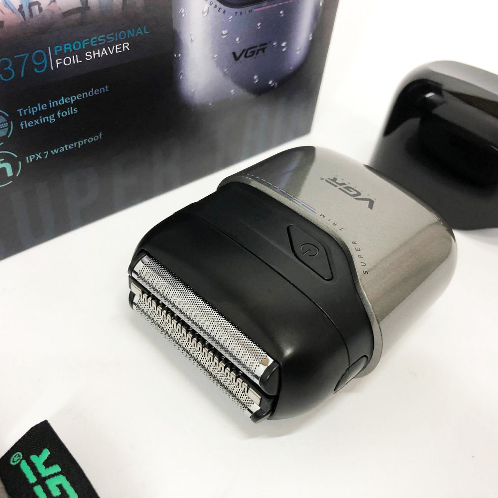 Електробритва для догляду за бородою, Електронна бритва для бороди, Компактна електробритва чоловіча AD-74 Львів - фото 2