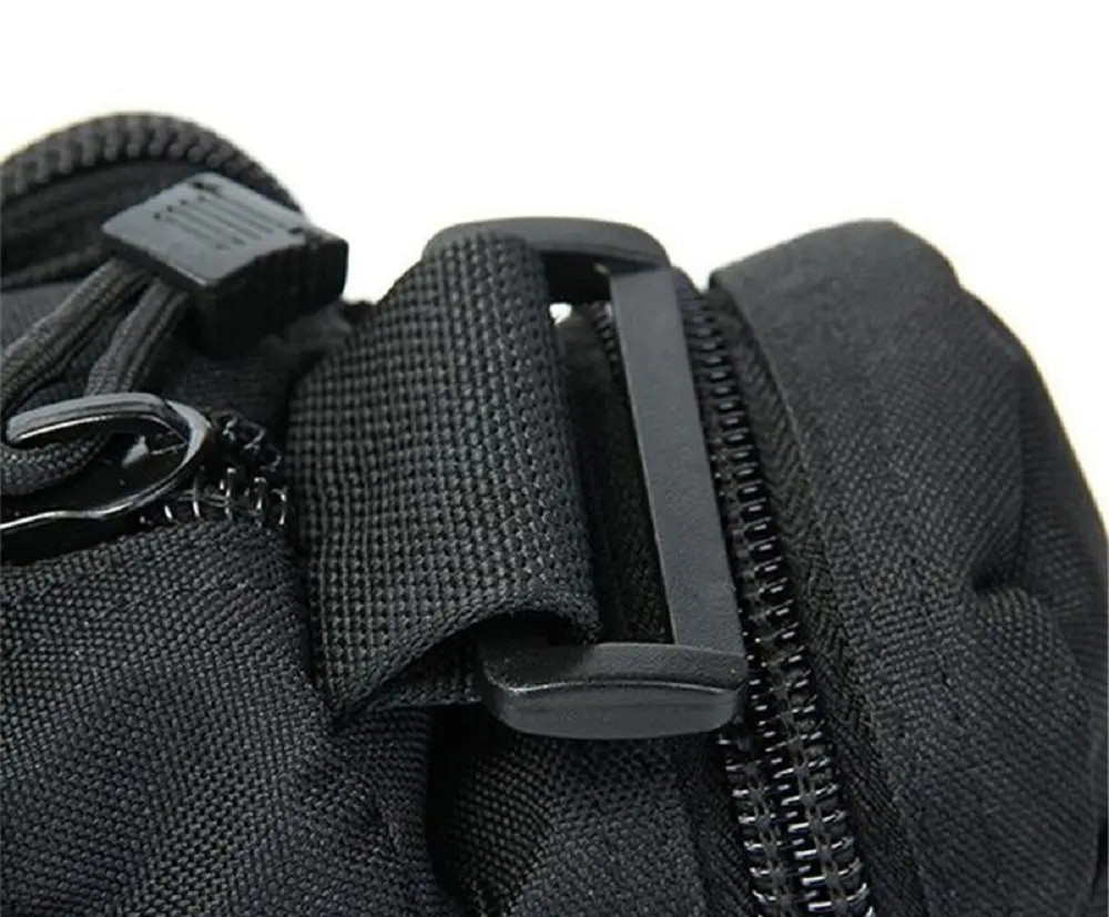 Сумка тактична навісна чорна Київ - фото 7