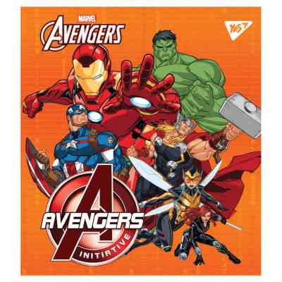 Зошит Yes А5 Marvel 12 аркушів лінія (765168) Вінниця
