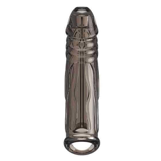 Удлиняющая насадка Meleon - Big Black Bird penis sleeve, PS-29 Sex Aura Киев