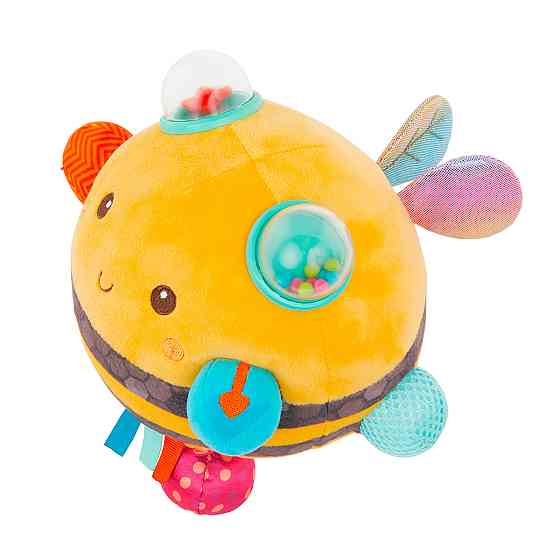 Сенсорна м’яка іграшка – Бджілка пухнастик дзиж Дніпро