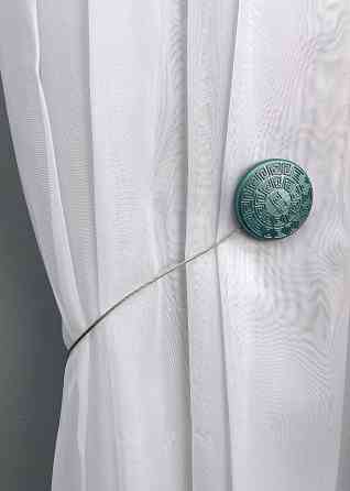 Магниты для штор и гардин Родос набор 2 шт Голубой (81-128) Киев