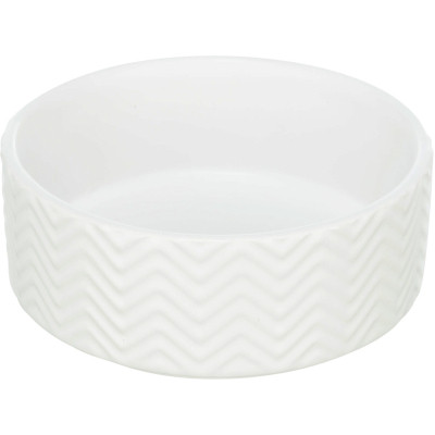 Посуда для собак Trixie Миска керамическая 1.6 л/20 см (белая) (4011905250250) Винница - изображение 1