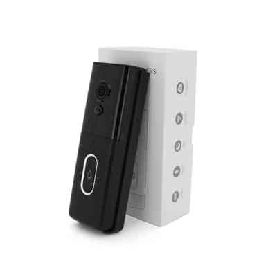 Дверний дзвінок YOSO Wi-Fi video 2MP battery -18650 SD card black (DoorVision-WIFI-02-2) Вінниця
