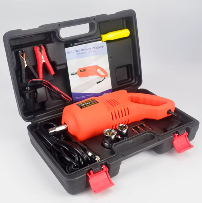 Ударный гайковерт BX-480 12V 480 Н·м, 80W, с набором шиномонтажных аксессуаров для авто и электромобиля Одесса - изображение 1