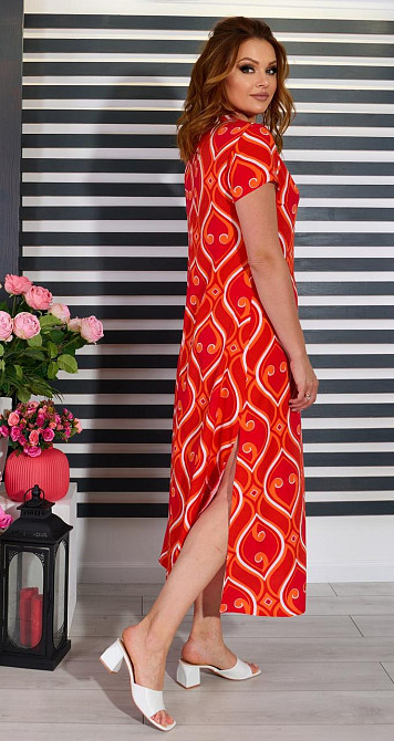 Лаконичное платье с разрезом (50) Киев - изображение 2