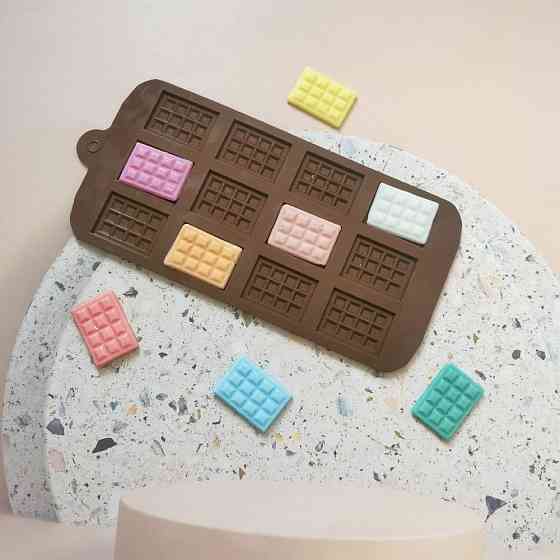 Молд силіконовий Шоколад 224 на 105 мм коричневий Київ