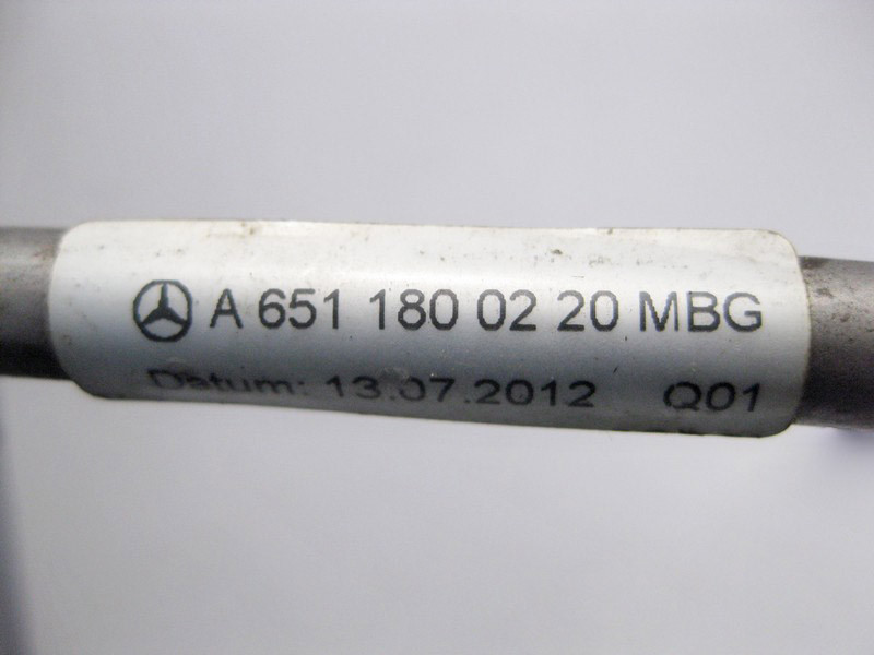 Mercedes-Benz  A6511800220 Подає маслопровід турбіни двигуна OM651 R4 2.2 cdi E-Class W212 C207 C-Class W204 CLS C218 GLK X204 Одеса - фото 3