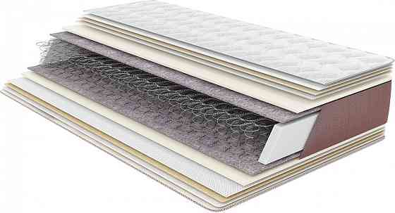 Ортопедичний матрац Акцент 2 + (ПЛЮС) (залежна пружина — бонель) TM Come-For 180х190 Харків