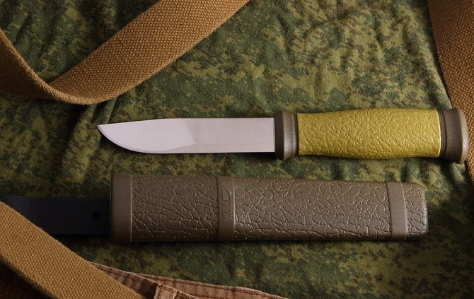 Туристичний Ніж посилений з чохлом Morakniv "Outdoor 2000" (10629) Нержавіюча сталь Нововолинськ - фото 7