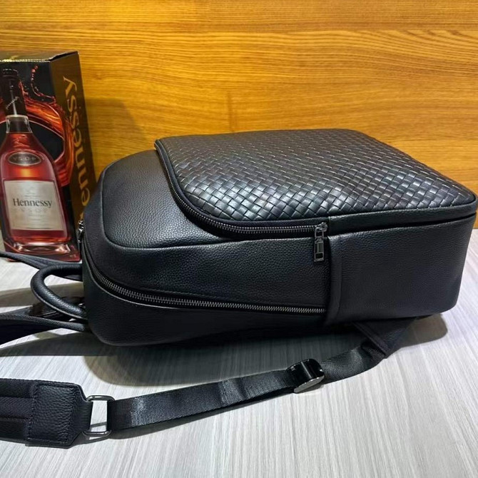 Городской мужской кожаный рюкзак, практичный рюкзак портфель для парня, мужчины Tiding Киев - изображение 8