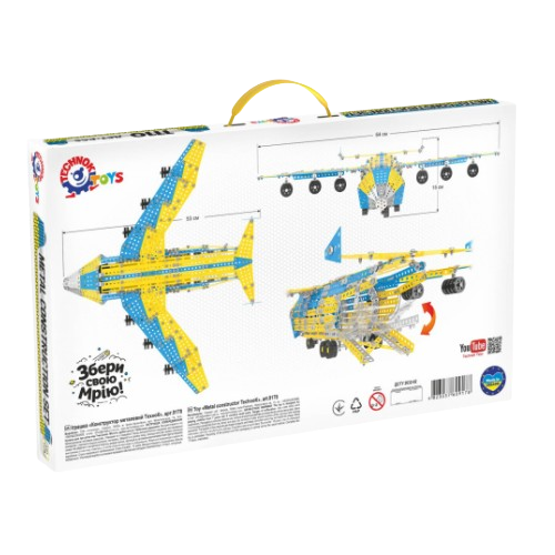 Іграшка Конструктор металевий Технок 9178 Житомир