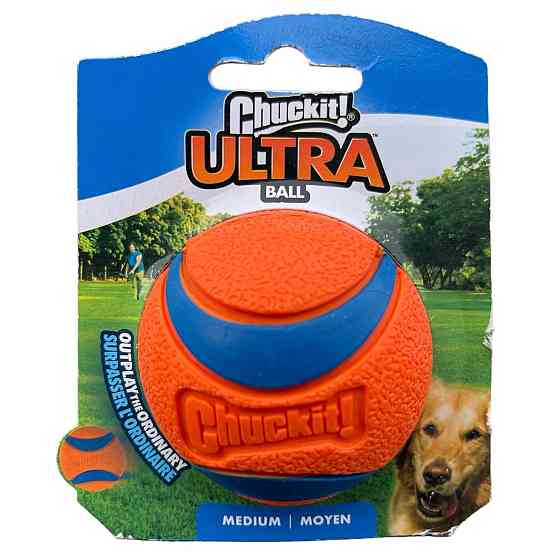 Мячик для собак Chuckit! Ultra Ball игрушка для активных игр, размер М Винница