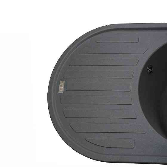 Гранітна мийка Globus Lux OHARA сірий металік 770х500мм-А0003 Київ