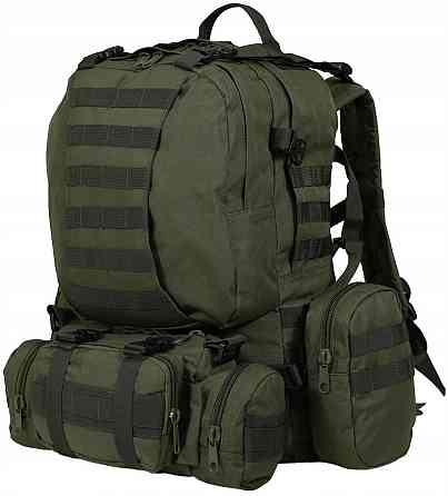 Тактичний Рюкзак 40 літрів 2в1 з розвантажувальними сумками Mil-Tec "Defence Pack Assembly" (1404500 Нововолинськ