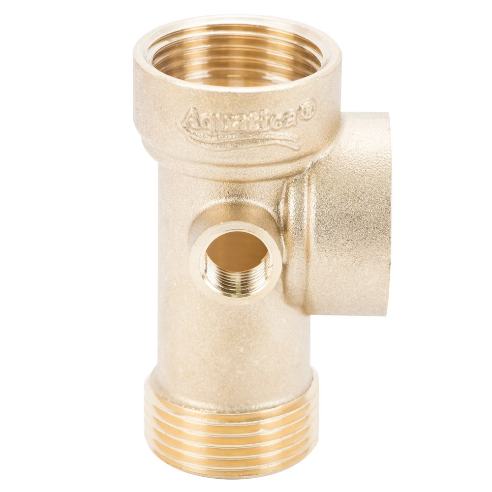 Aquatica Соединитель пятивыводной 80мм 1”М×1”F×1”F×1/4”M×1/4”F ∠180° AQUATICA (779599) Київ - фото 1