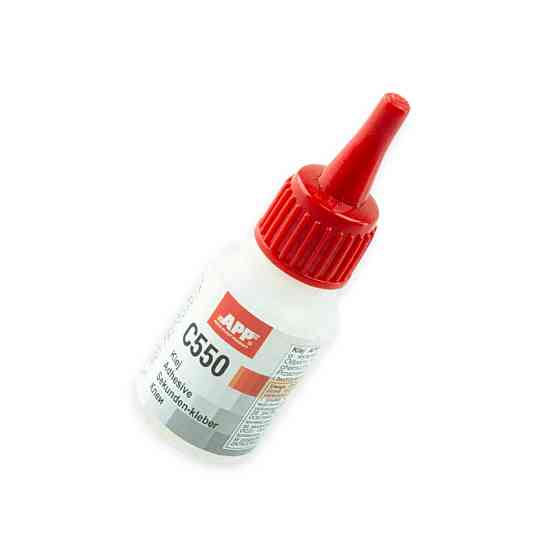 Клей суперклей APP C550 ціаноакриловий для склеювання гуми та пластмаси 20гр Мукачево