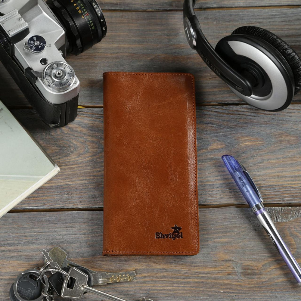 Купюрник SHVIGEL 13791 Коричневий Київ - фото 6