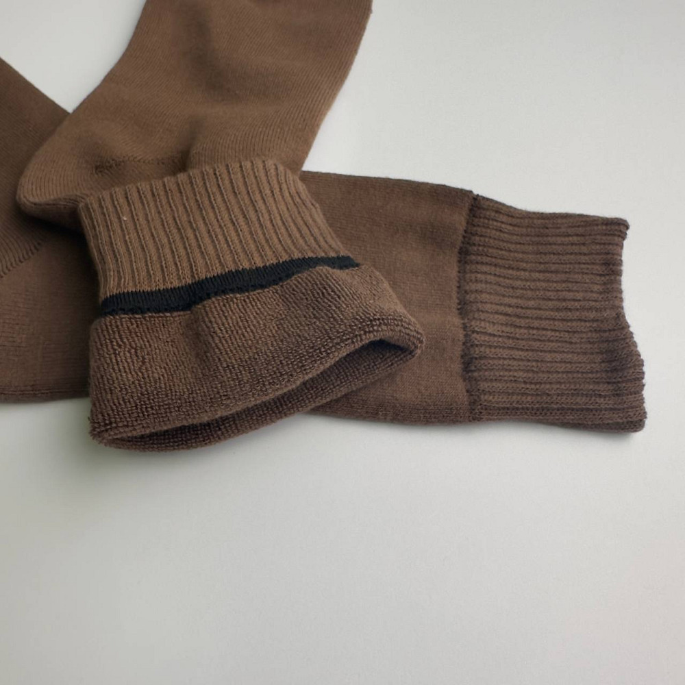 Теплі шкарпетки чоловічі махрові зимові Термо GM Textile Високі 41-46 Коричневий Суми - фото 2