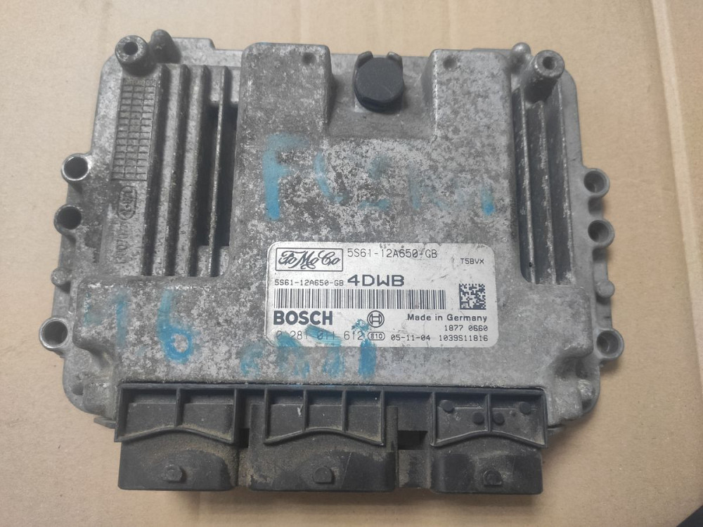 Блок керування двигуном Ford Fusion 1.6 TDCI 2002-2012 (5S61-12A650-GB) Ковель - фото 2