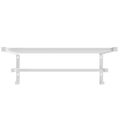 Полиця для рушників настінна профільна HF Sheffield 520x256 white mat Київ