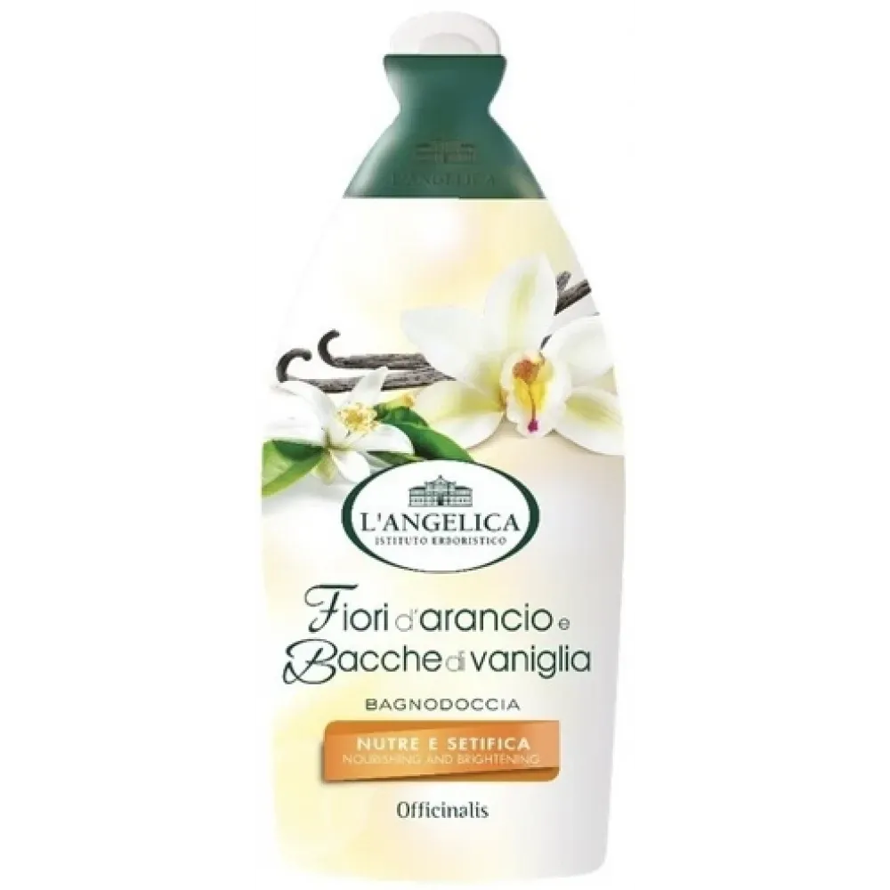 Гель для душа Langelica с цветами апельсина и ванилью 450 мл Львов - изображение 1
