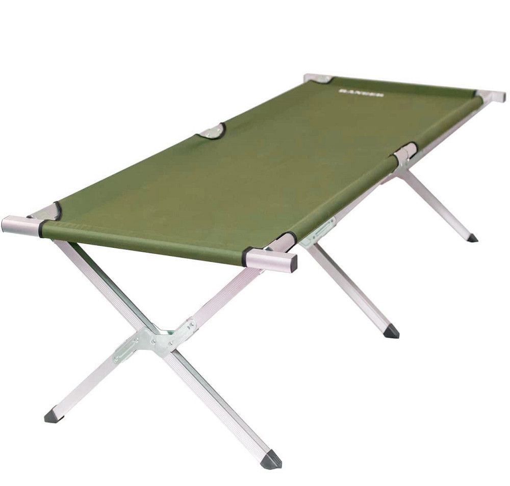 Розкладачка туристична Ranger Military alum (RA5504) похідне ліжко Київ - фото 1