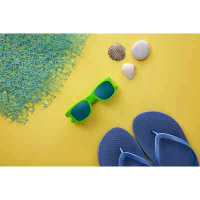 Дитячі сонцезахисні окуляри Koolsun Wave, 3-10 років, неоново-зелен (KS-WANG003) Вінниця