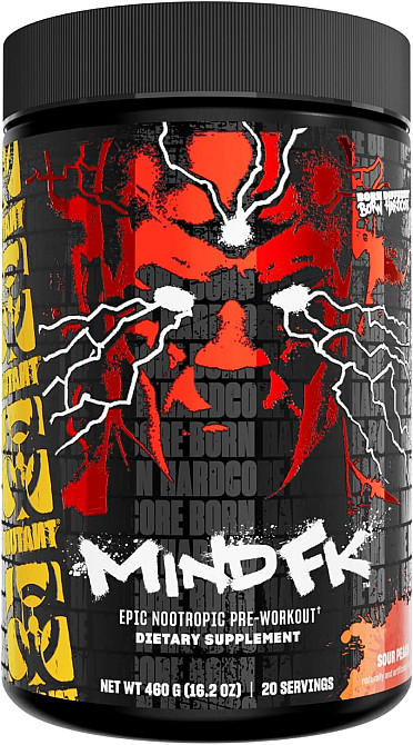 Предтренировочный комплекс Mutant Mind FK 460 г, Sour Peach Луцк - изображение 1