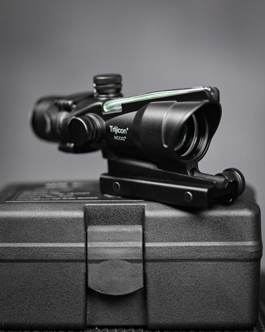Оптичний коліматорний призматичний приціл Trijicon ACOG на АК М4 ВТ6936 Одеса - фото 6
