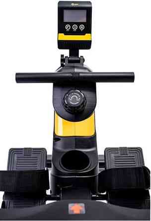 Гребний тренажер Besport BS-6032R SWIMMER магнітний чорно-жовтий Київ