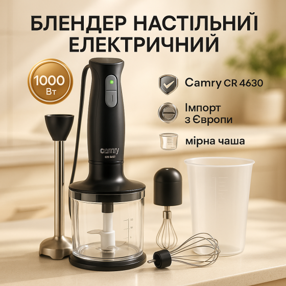 Мощный погружной блендер для дома, Погружной блендер для домашних нужд Хороший электрический HE-27 Львов