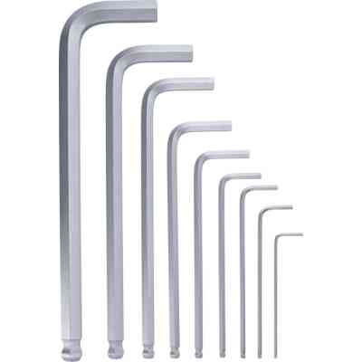 Ключ Bosch шестигранный, набор 9шт, шаровидный наконечник, 1.5-10мм, CrV (1.600.A03.2V1) Винница