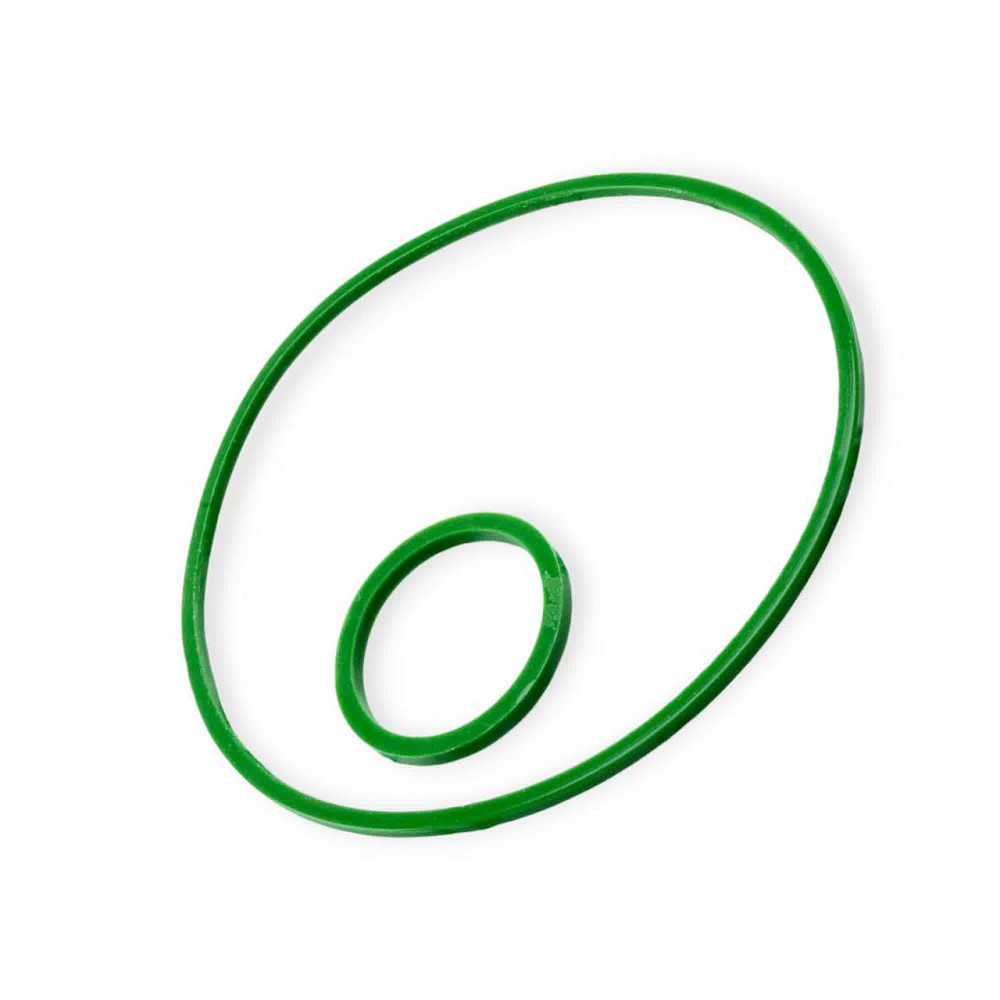 Ремкомплект охолодження Камаз кріплення помпи до картера фторсилікон зелений системи Мукачево - фото 1