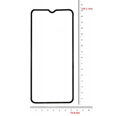 Стекло защитное BeCover Samsung Galaxy A03 Core SM-A032/ A03 SM-A035 Black (707102) Винница - изображение 3