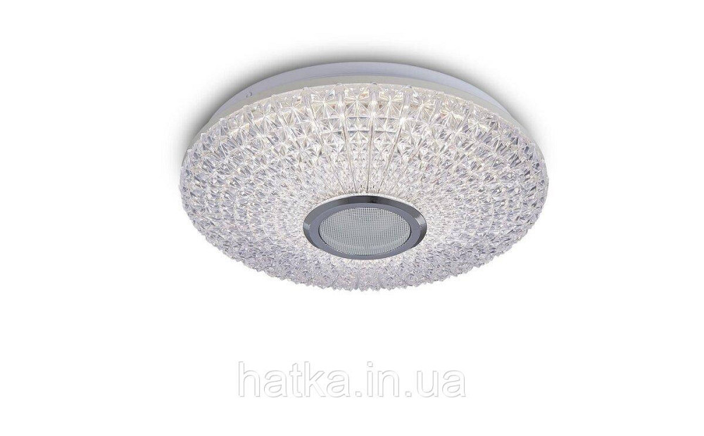 Світлодіодний музичний світильник смарт VALESO LY369-400 WH для спальні та дитячої кімнати 48W+5W RGB Білий Київ - фото 2