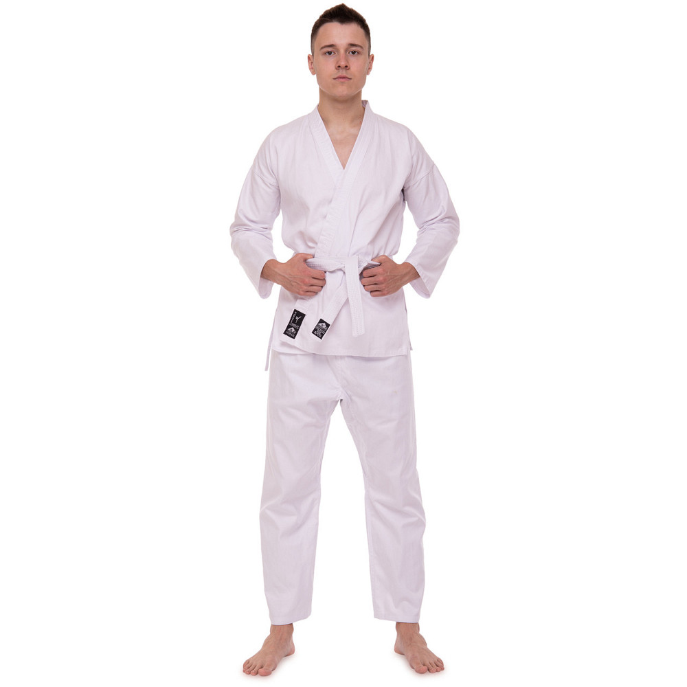 Кимоно для карате MATSA MA-0016 размер 110-190см белый Спортивная форма Киев - изображение 1