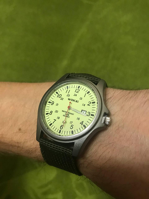 Годинник WOKAI з нейлоновим ремінцем Київ - фото 2