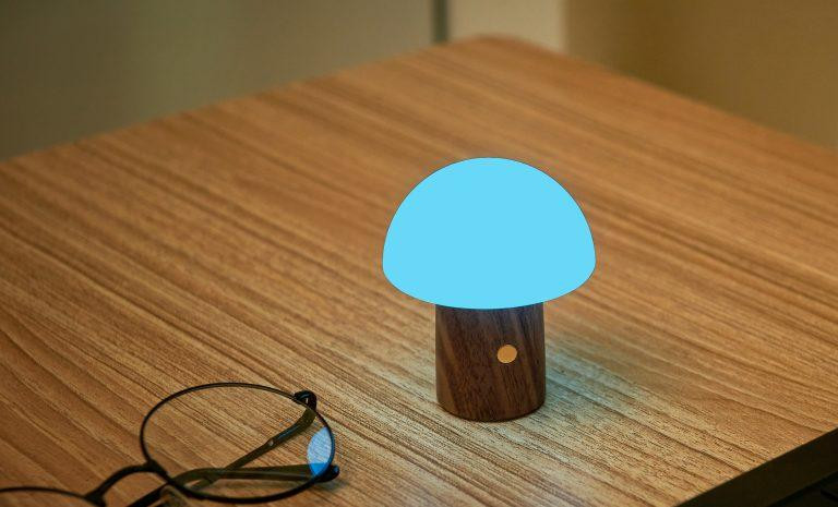 Світильник на акумуляторі Gingko Alice Mushroom Lamp Mini, горіх | G022WT2 Рівне - фото 5