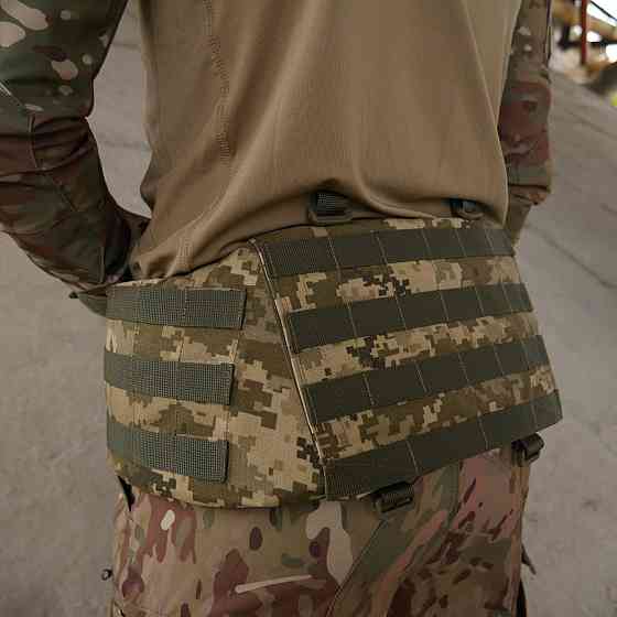 Військовий РПС піксель із стрічками молле матеріал Cordura розвантажувальний пояс без ремінів рпс  із стрічками молле     WAR Львів